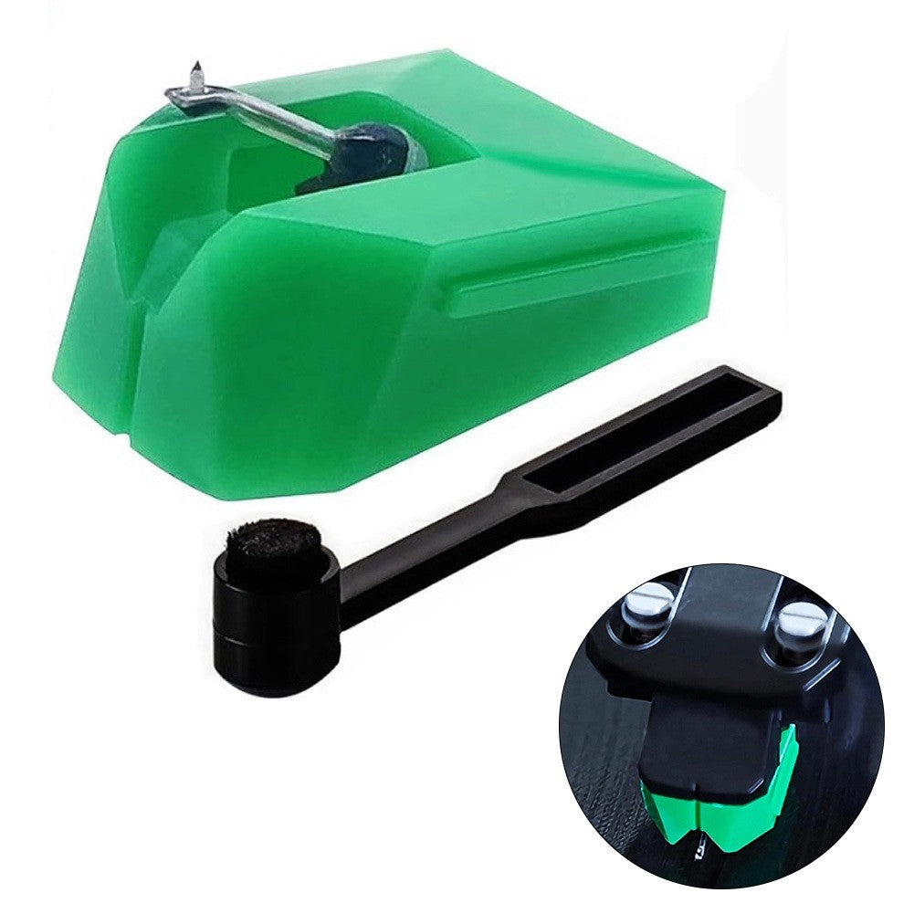 ATATN95E Needle for Audio Technica VM95 Series Cartridge Replacement with Brush
