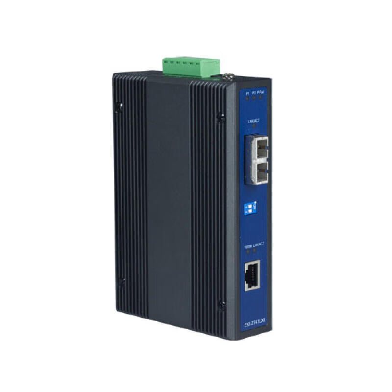 Advantech/ADVANTECH Gigabit wide temperature optical-to-electrical converter Gigabit single-mode fiber wide temperature industrial-grade optical-to-electrical converter; EKI-2741LXI