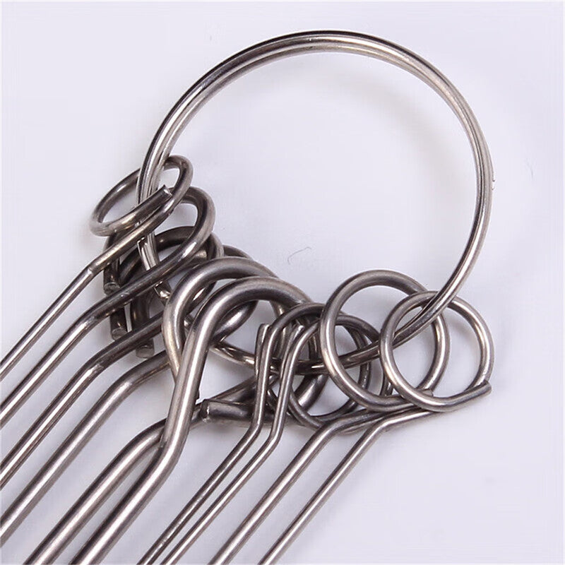 Ouhuayuan Stainless Steel Through-hole Needles for PCB Electronic Circuit Boards - 1 Set/Box (10 Specifications)