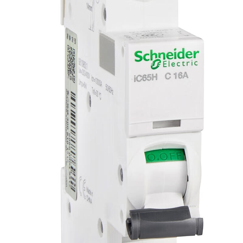 Schneider Electric miniature circuit breaker; iC65H 1P C16A