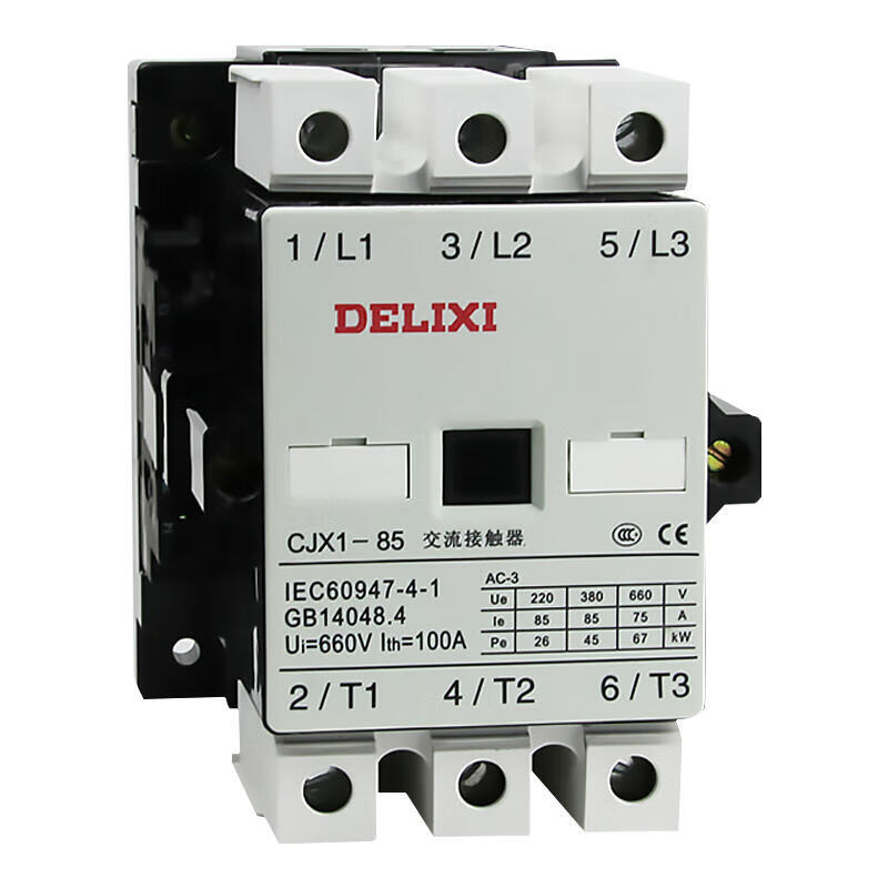Delixi CJX1-85/22 Universal AC Contactor 50Hz 220V