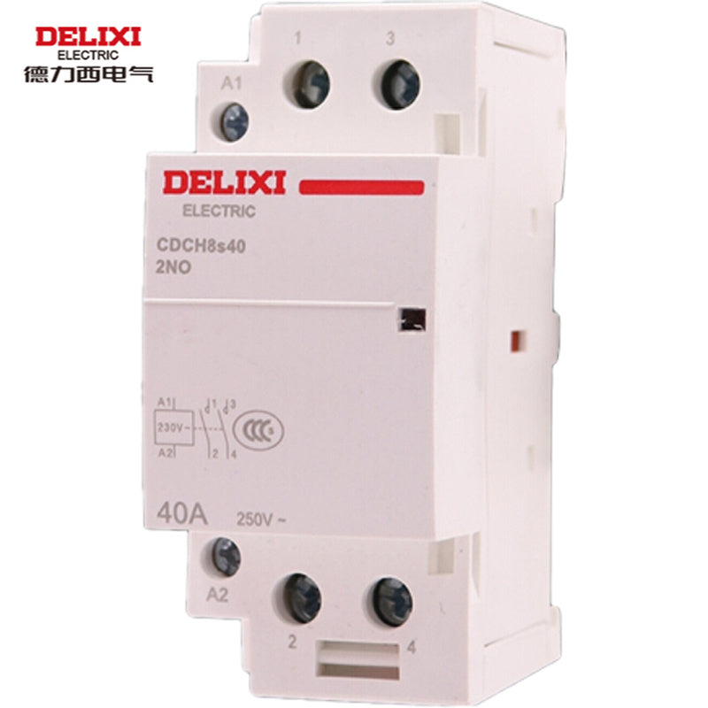 DELIXI ELECTRIC AC Contactor CDCH8S 40A 2P 1NO 220-240V