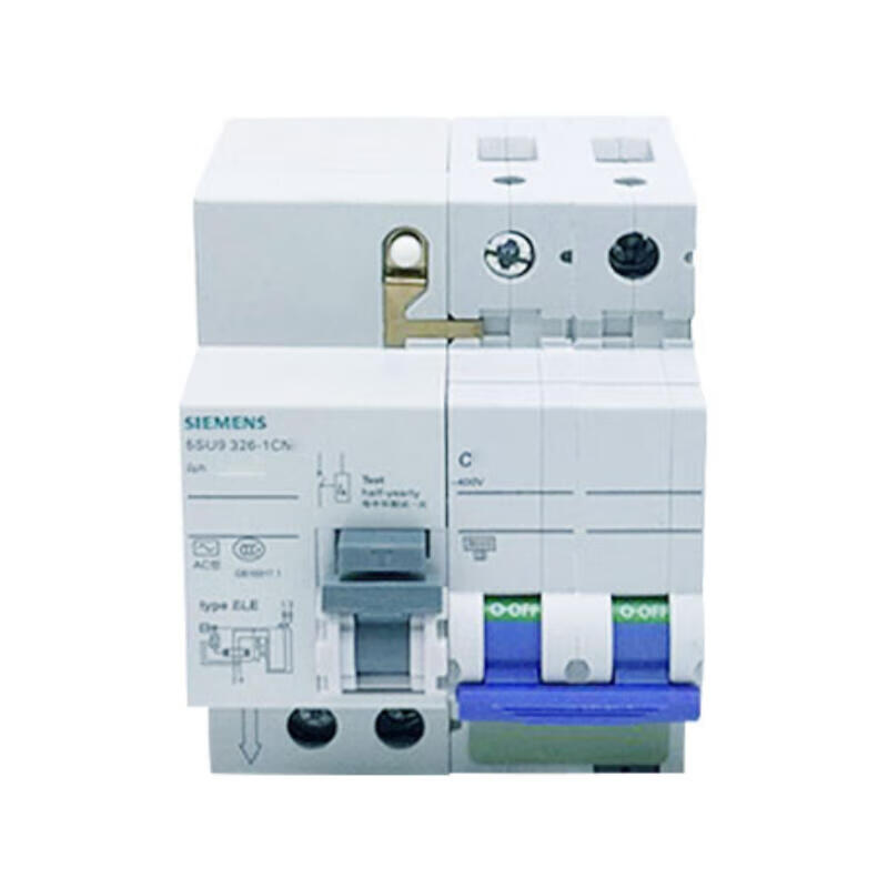 Siemens 5SU9/SN 16A Residual Current Circuit Breaker 2P 6kA 30mA