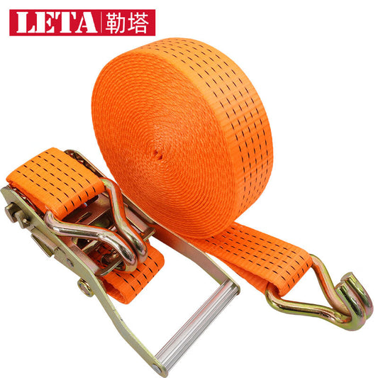 LETA 10m 5t tensioner strap double hook fixing strap motorcycle truck tensioning rope car tensioner LT-AM799