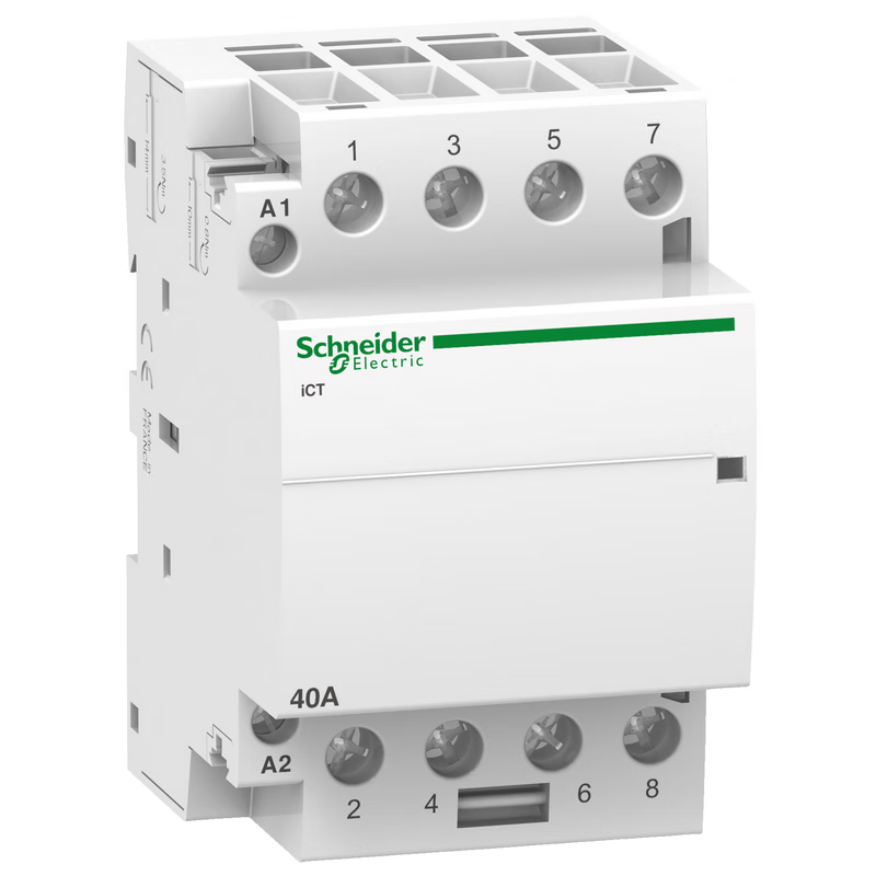 Schneider Electric iCT Standard Contactor 4NO 220~240V 40A A9C20844