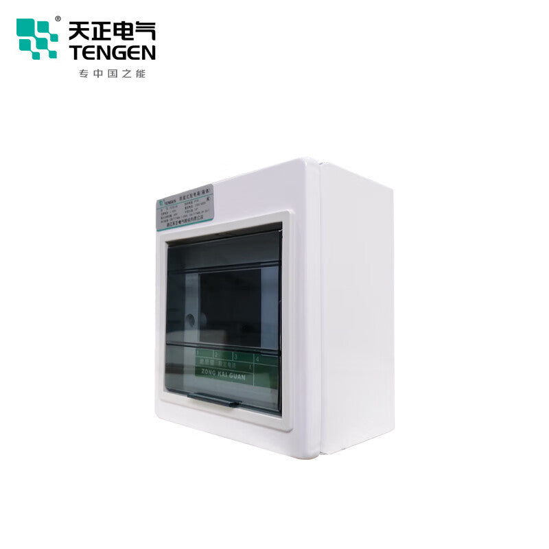 Tianzheng Electric (TENGEN) PZ30-4 exposed assembly electrical box 4 circuits single row 06060071582
