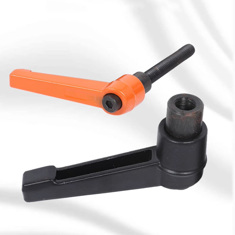 Yiweige Adjustable Set Handle Screw, 7-shaped Rotary Handle, L-shaped Self-locking Hand Screw, External Thread M6*50YWG-SBLS31
