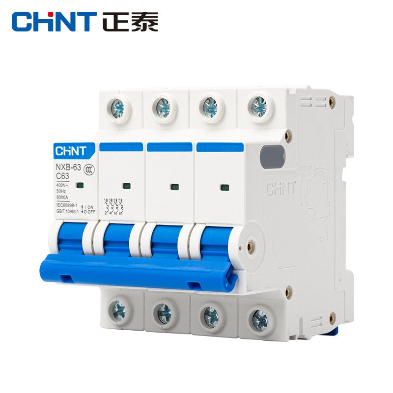 Chint (CHNT) NXB-63-4P-D6 industrial circuit breaker air switch