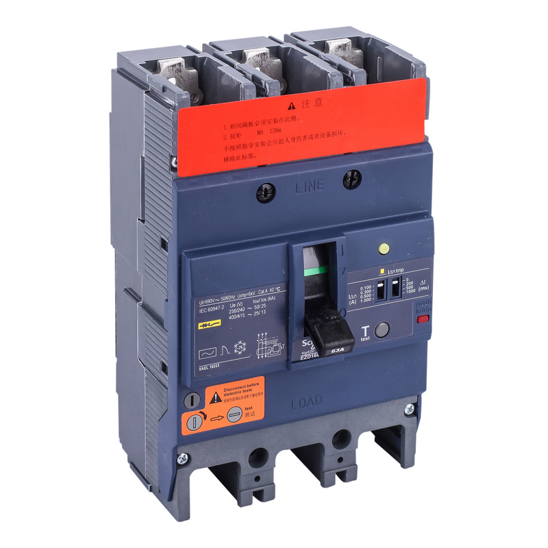 Schneider Electric EZD160E 125A 4P Fixed Type Circuit Breaker