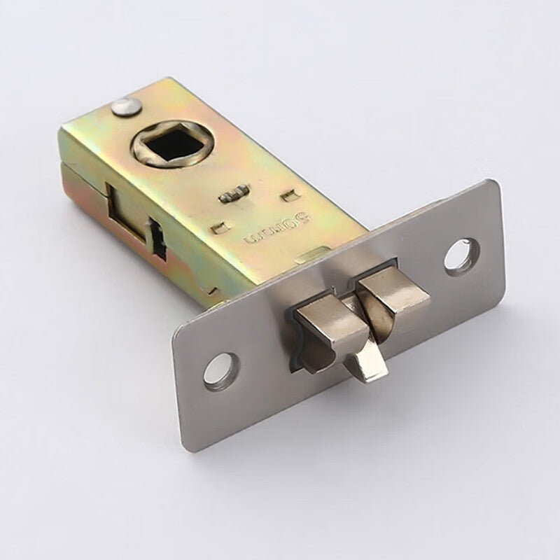 Yuhuaze Bathroom Lock Cylinder, Single Tongue Lock Body, Bathroom Door Lock, Room Door Lock Tongue Accessories, Lock Edge Distance 50mm / Hole Distance 50mm