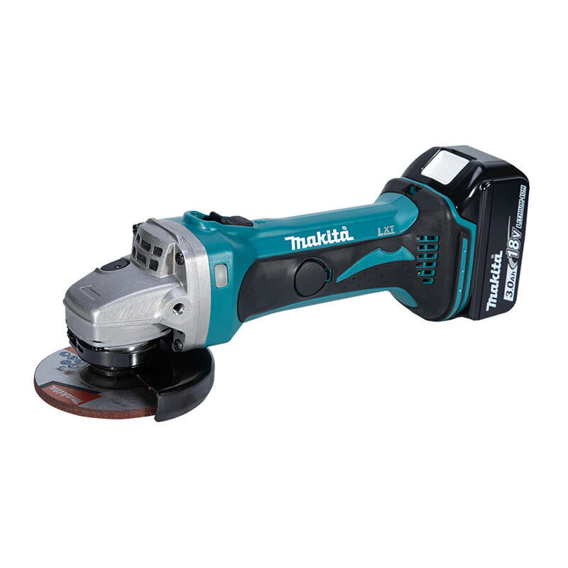 Makita Cordless Angle Grinder 100mm (4 inches) 18V 3.0Ah DGA402SFJ