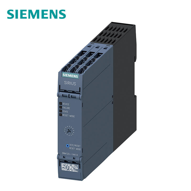 Siemens reversing starter, 500V, 0-0.12kW, 0.1-0.5A, 110-230VAC screw terminal connection; 3RM12011AA14
