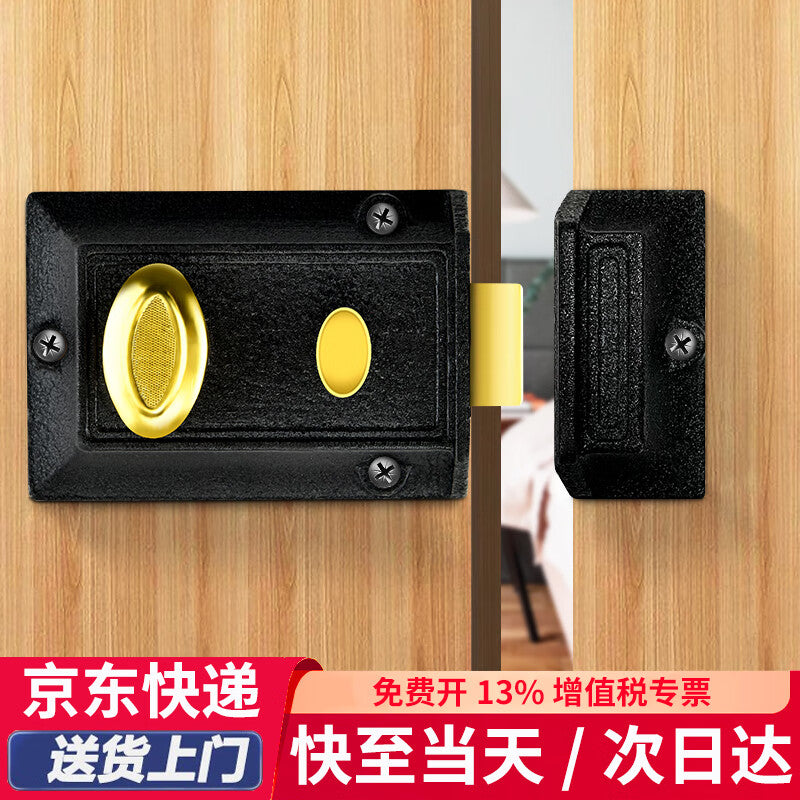 Beginner's guide to classic bullhead locks, safes, and secures wooden doors and security doors; universal concealed lock set.