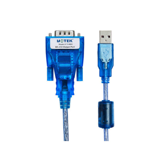 UOTEK USB to RS232 serial port cable COM port conversion cable supports attendance machine cash register printer; UT-8801