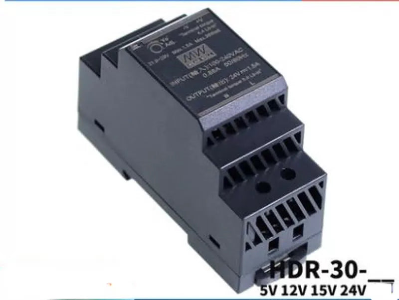 1PCS HDR-30-5 HDR-30-12 HDR-30-15 HDR-30-24 Rail Switching Power Supply [2]