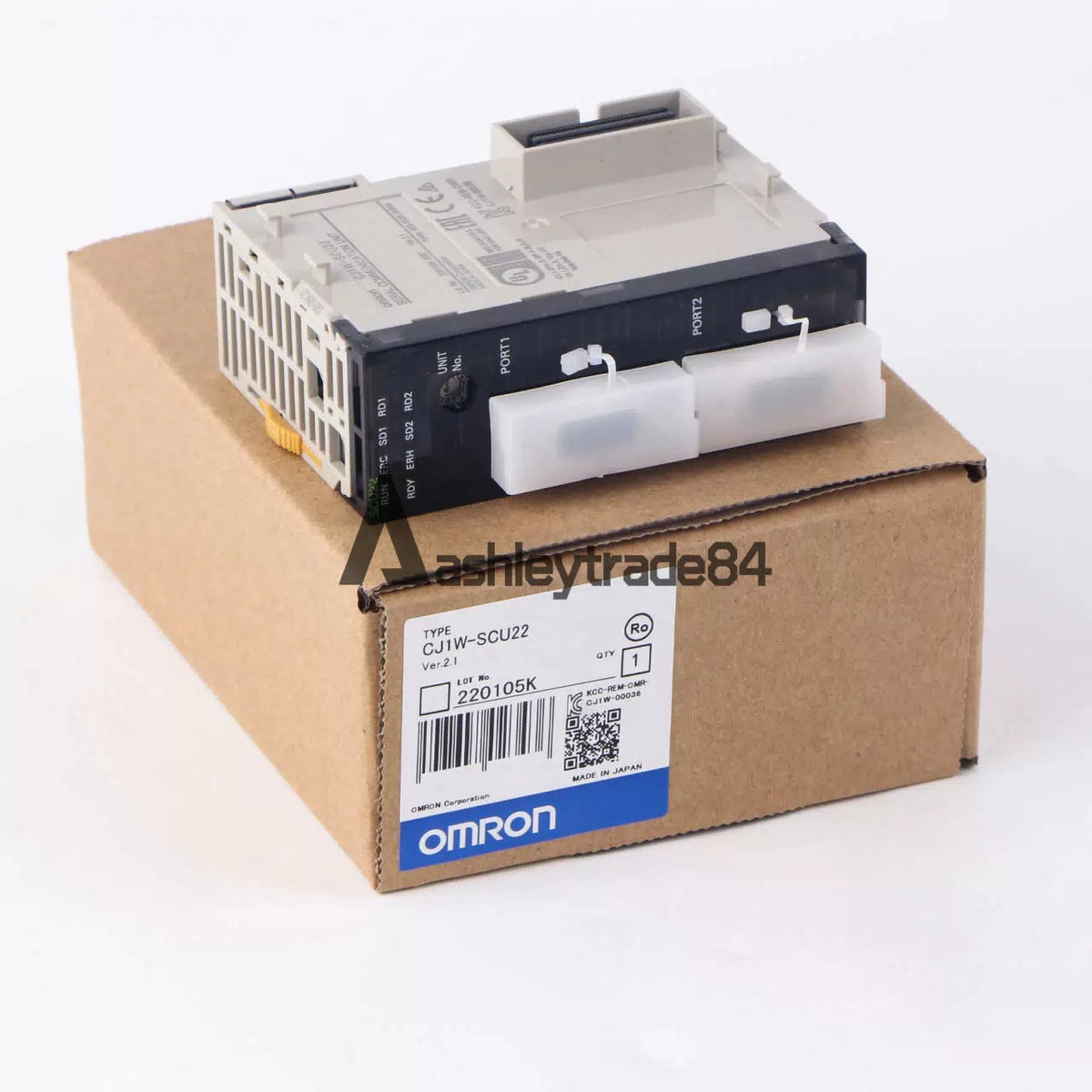 1PCS Omron CJ1W-SCU22 Communication Unit [10]