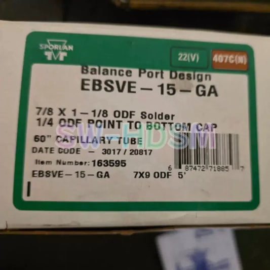1PCS for Sporlan EBSVE-15-GA Expansion Valve [1]