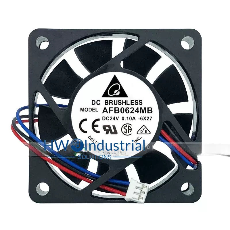 1PC AFB0624MB 24V 0.10A 6015 6CM Yaskawa 5 Series Drive Cooling Fan [1]
