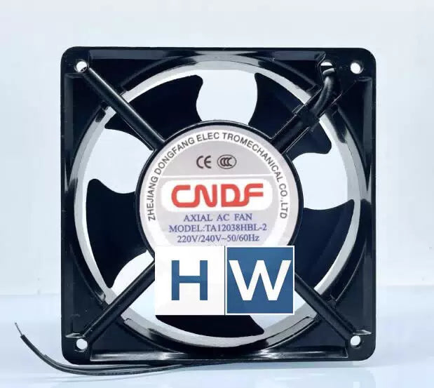 1PC CNDF TA12038HBL-2 0.14A 220V Cooling Axial Flow Fan 2-wire [1]
