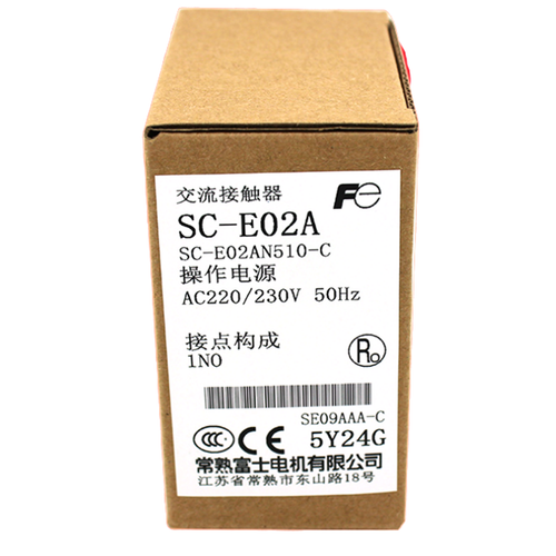 1PC FUJI SC-E02A Contactor AC 220V 13NO [5]