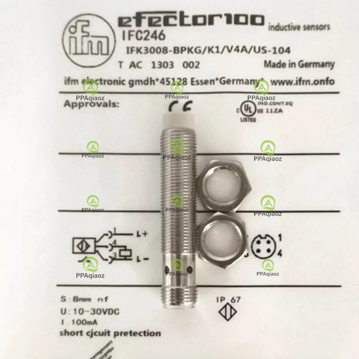 1PC IFM IFC246 Inductive Proximity Sens [1]