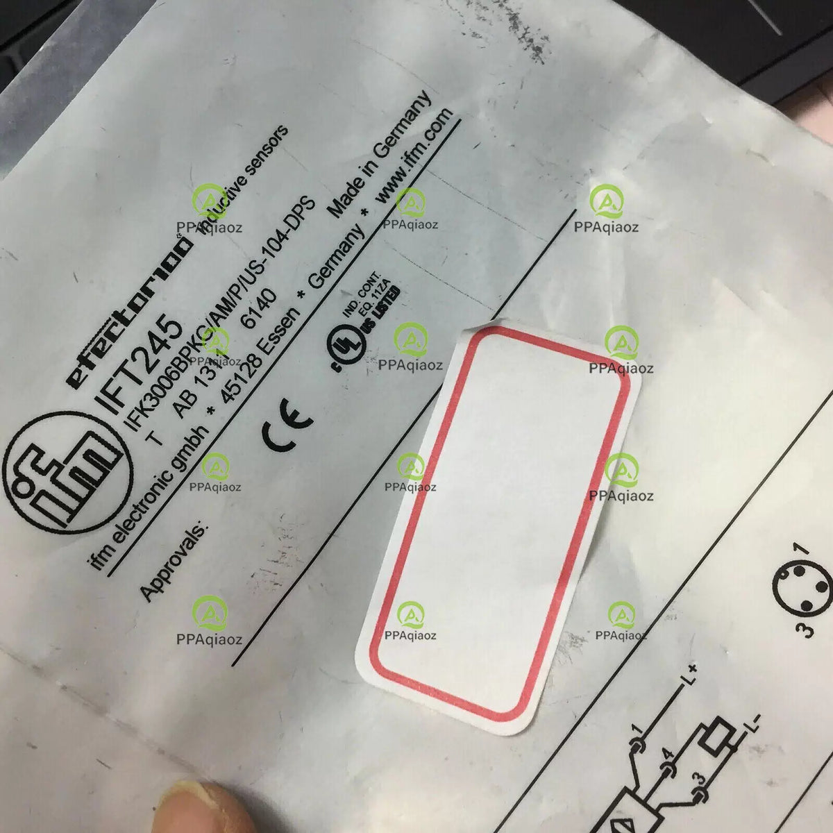1PC IFM IFT245 Proximity Switch Sens [2]