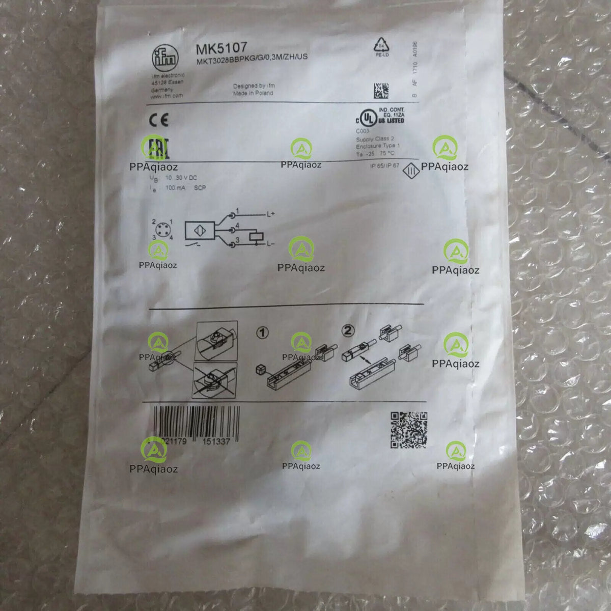 1PC IFM MK5107 Proximity Switch Sens [1]