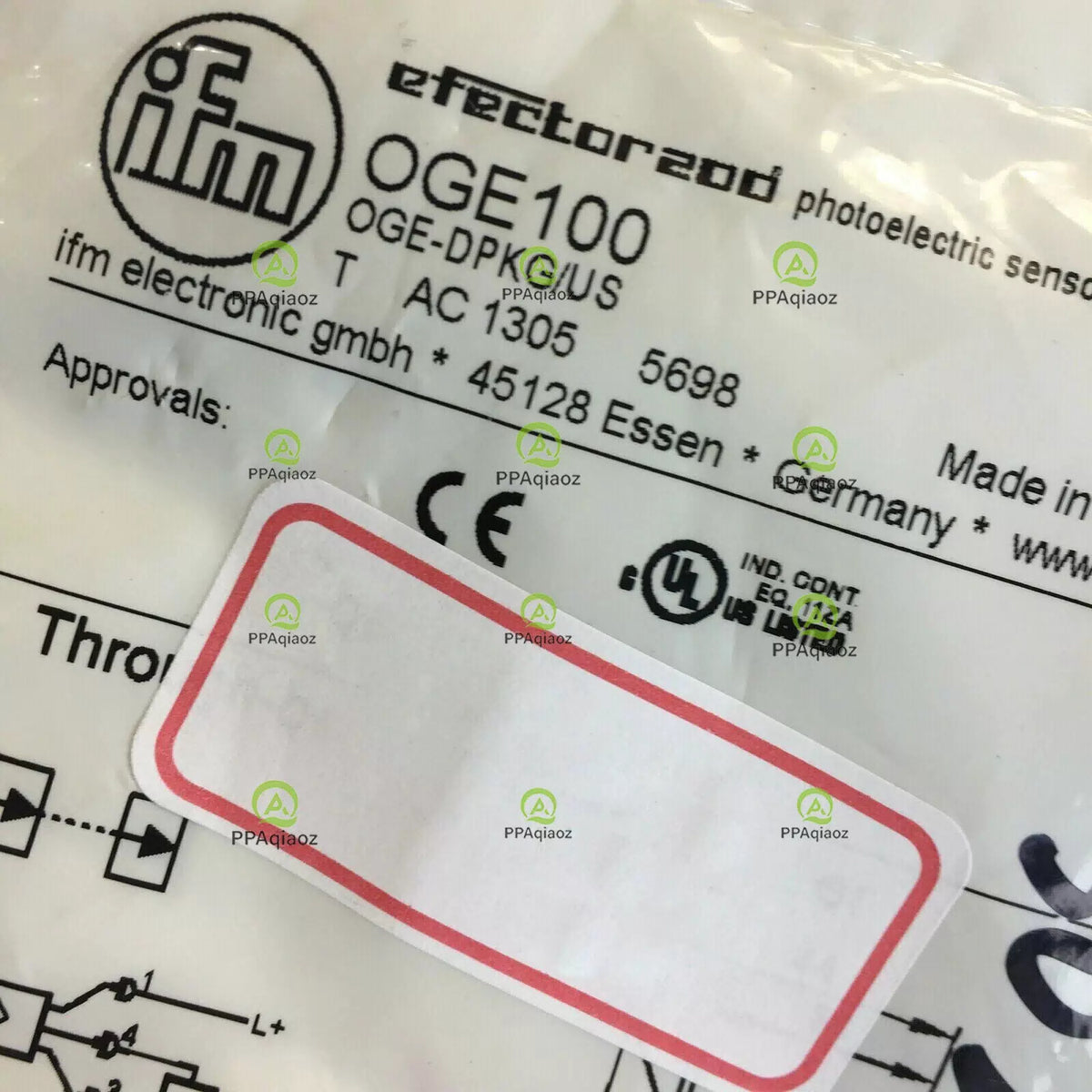 1PC IFM OGE100 Proximity Sens [2]