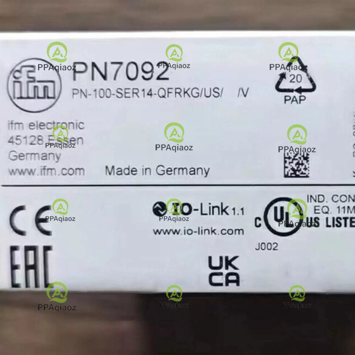 1PC IFM PN7092 Pressure Sensors ping [1]