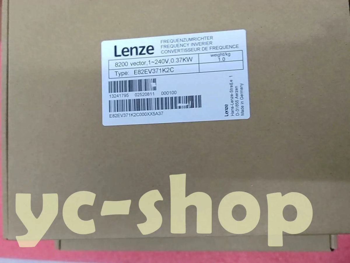 1PC Lenze E82EV371K2C Servo Driver Fast [3]