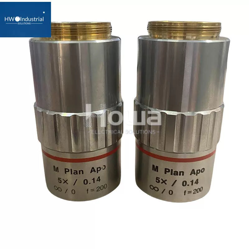 1PC Mitutoyo M Plan Apo 5x/0.14 Microscope Achromatic Long Working Objective [6]