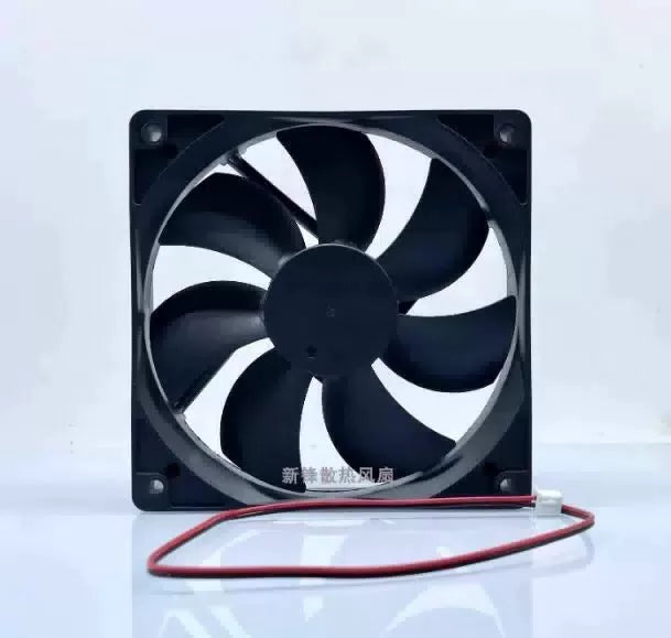 1PC SNOWFAN YY-12025H12S 2-wire 12025 12V 0.30A Chassis Cooling Fan [4]