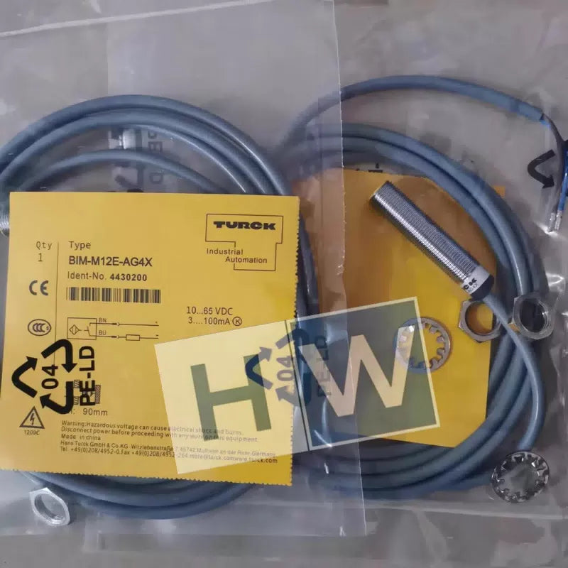 1PC TURCK Inductive Sensor BIM-M12E-AG4X Proximity Switch [4]