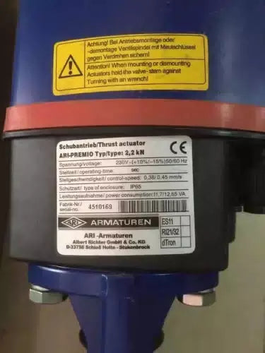 1PC  FIT FOR ARI-Armaturen Electric Actuator ARI-PREMIO 2,2 kN Switch type [5]