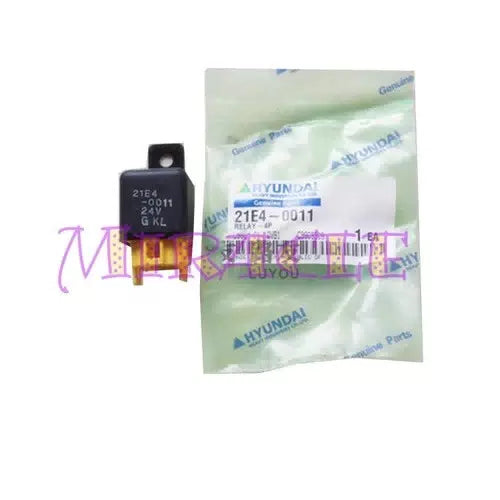 1PC  FOR 21E4-0011 Relay DC24V For Hyundai R200-5 R210-5 Excavator [1]