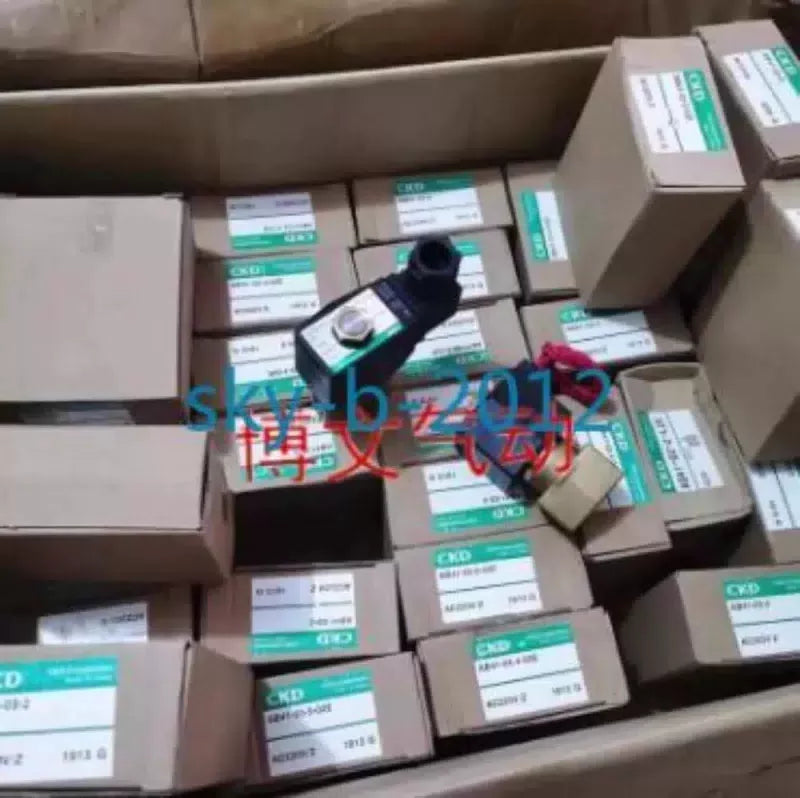1 PCS CKD AB41-02-6 AC110v pneumatic control valve solenoid valve [1]