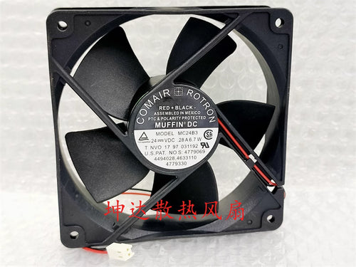 1 PCS COMAIR ROTRON Fan MC24B3 DC24V 0.28A 6.7W 12032 12CM 2-Pin cooling fan [2]