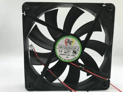 1 PCS HONG HUA Fan HA13525H12F-Z DC 12V 0.5A 13525 13.5CM 2 Pin [1]