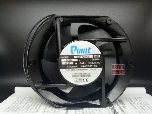1 PCS POINT Fan SA1725A2 HBL AC 220V 17251 17CM 2 Wire Aluminum frame Fan [1]