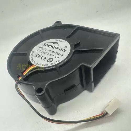 1 PCS SNOWFAN Fan YY7530H24S DC24V 0.45A turbofan blower 3-wire cooling fan [2]