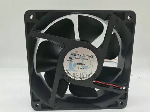 1 PCS XINRUILIAN Fan RDH1238B DC 24V 0.60A 12CM 12038 2-wire fan Inverter Fan [1]