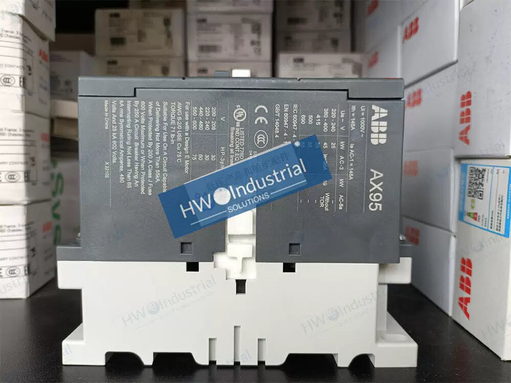 1/Piece AX95-30-11-86 Coil Voltage 440VAC 60HZ ABB AX Series Contactor [4]