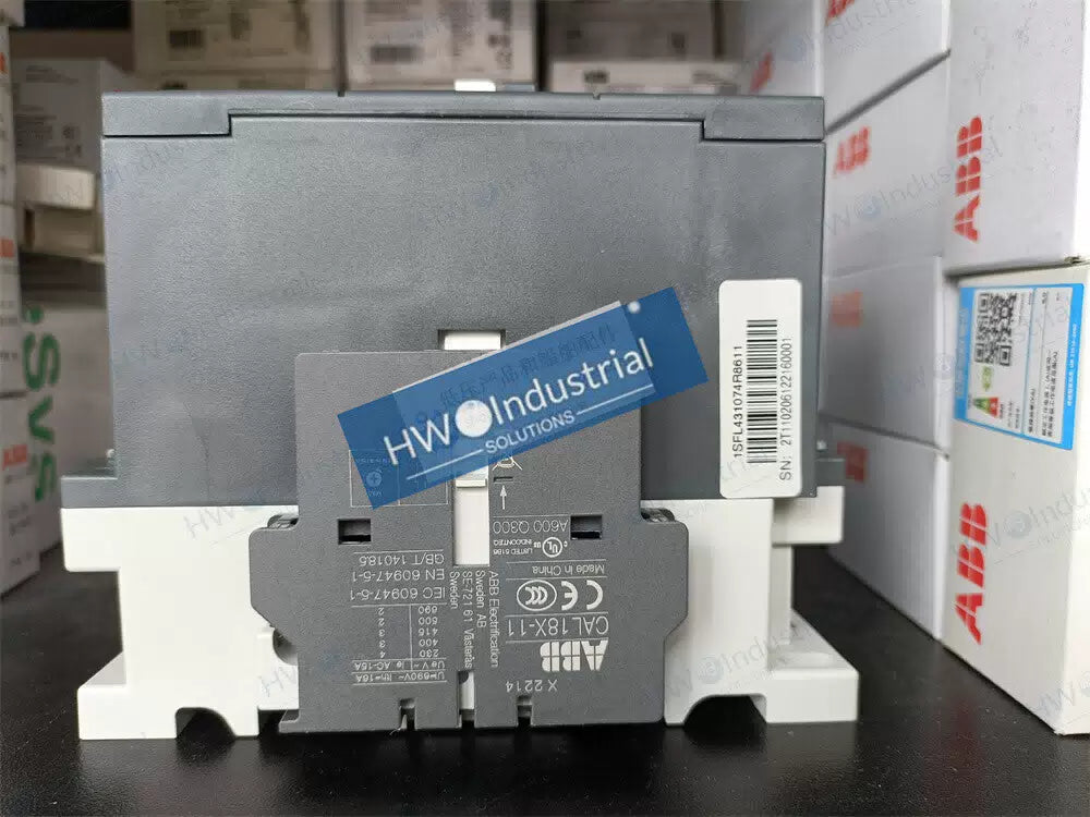 1/Piece AX95-30-11-86 Coil Voltage 440VAC 60HZ ABB AX Series Contactor [6]