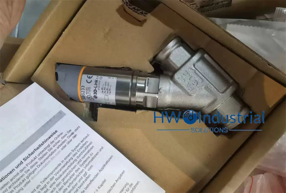 1/Piece SBG233 IFM Flow Sensor Check Valve Flow Meter [2]
