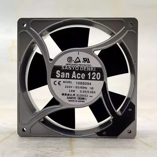 1 pcs Sanyo Fan 109S094 AC220V 9225 9CM aluminum frame Cooling fan [1]