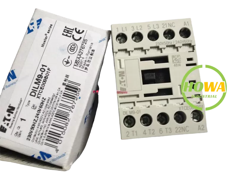 1/piece EATON Contactor DIL M9-01 DILM9-01 230V50Hz 240V60Hz [4]