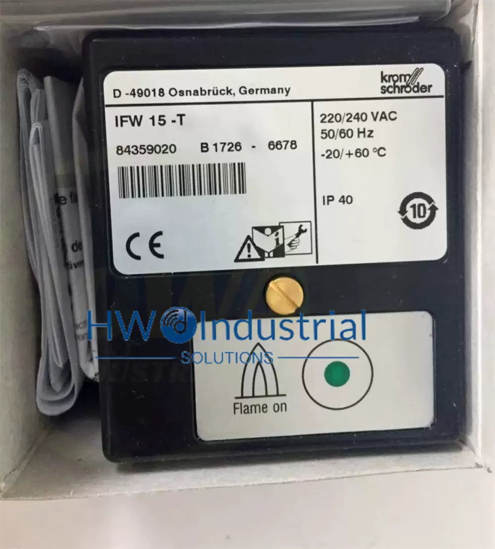 1/piece Krom IFW15-T IFW 15-T 220/240V Flame Detection Controller [1]