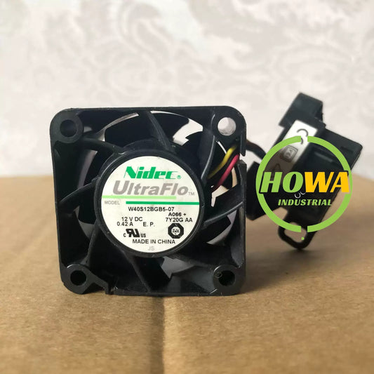 1/piece NIDEC W40S12BGB5-07 4028 4CM 0.42A 12V PWN Server Cooling Fan [1]