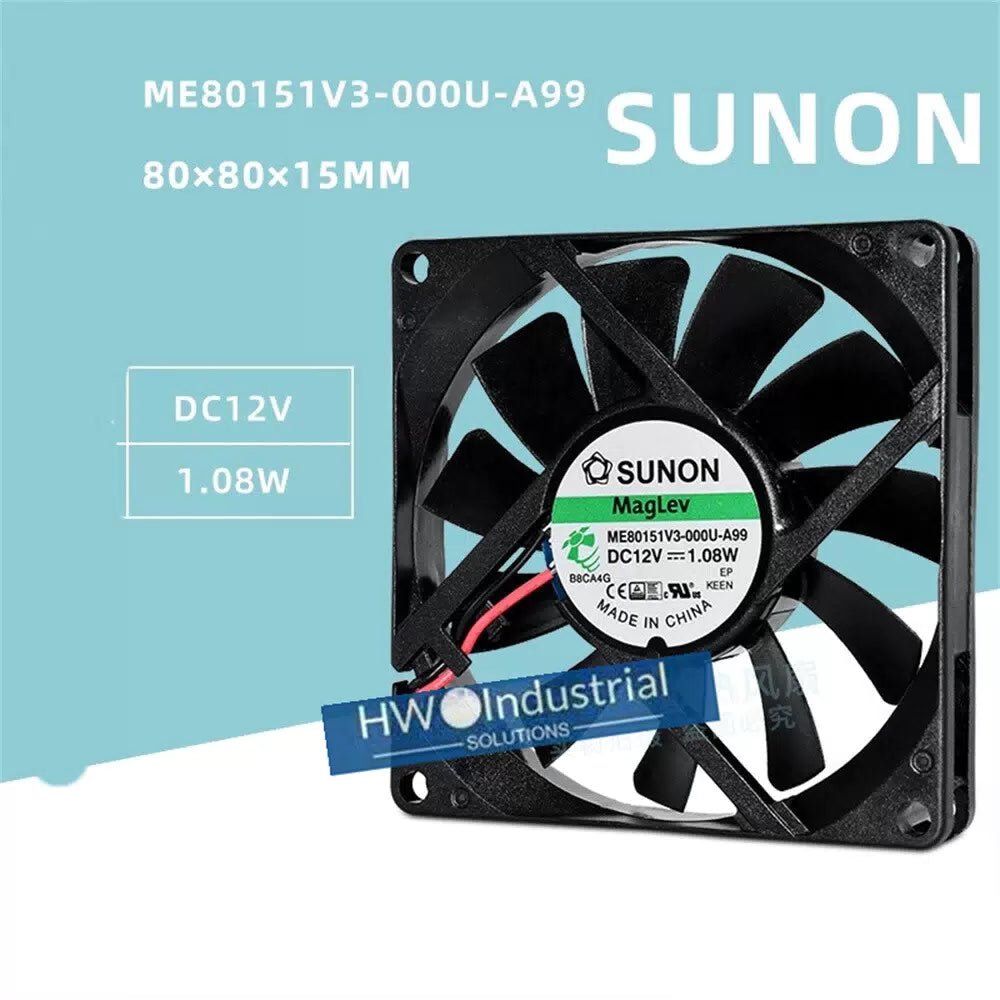 1/piece SUNON ME80151V3-000U-A99 8015 8CM 12V 1.08W Maglev Cooling Fan [1]