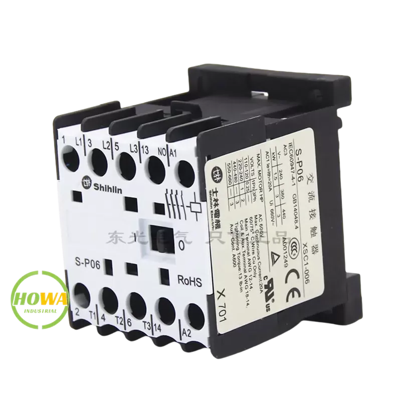 1/piece Shihlin AC contactor S-P09 AC220V [4]